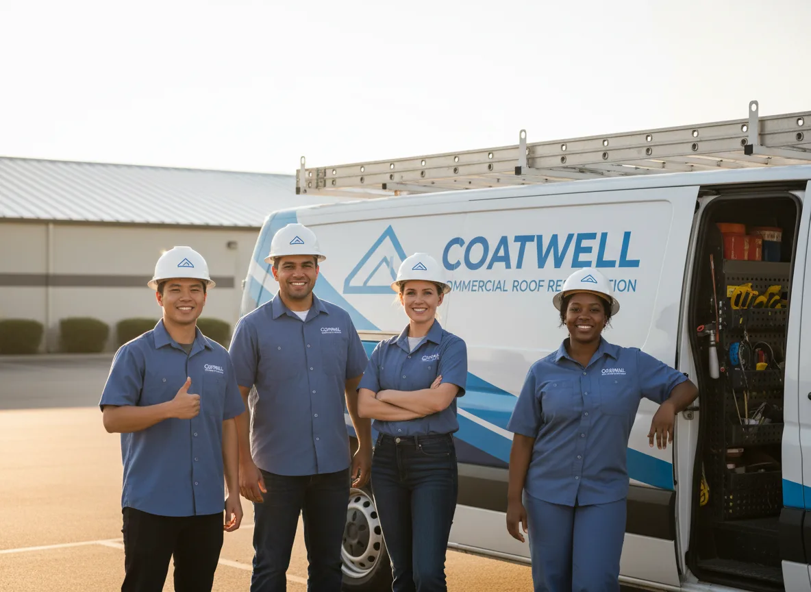 Commercial roof coating company in Maxwell, TX